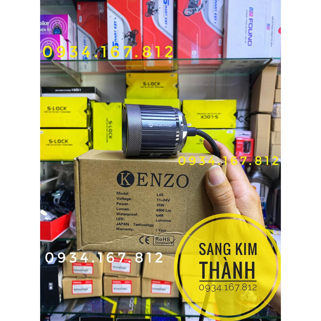 Đèn Trợ Sáng KENZO L4S Chính Hãng