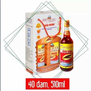 Cặp 2 chai nước mắm sạch Khải Hoàn 40 độ đạm