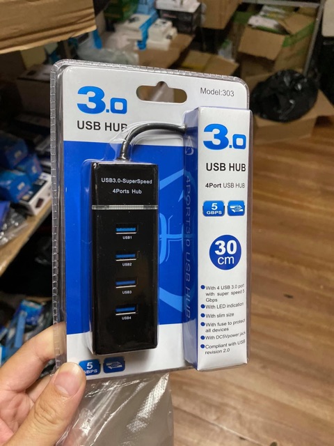 [Mã 2404EL10K giảm 10K đơn 20K] Hub chia cổng USB 3.0