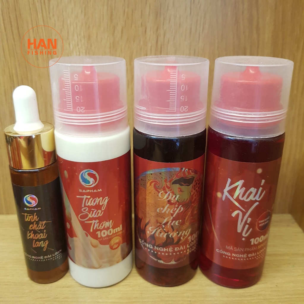 Combo số 2 tinh mùi câu chép - Tương sữa thơm , Khai vị, Dụ chép lục hương, Tinh chất khoai lang