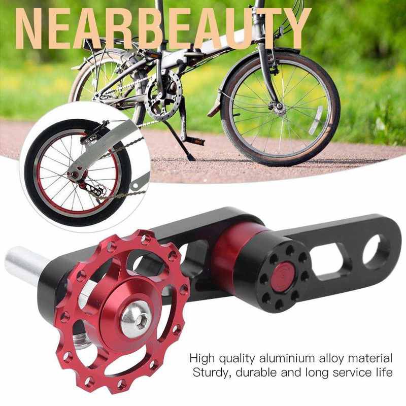 Nearbeauty ZTTO Aluminium Alloy Bicycle Chain Tensioner for Single Speed Folding