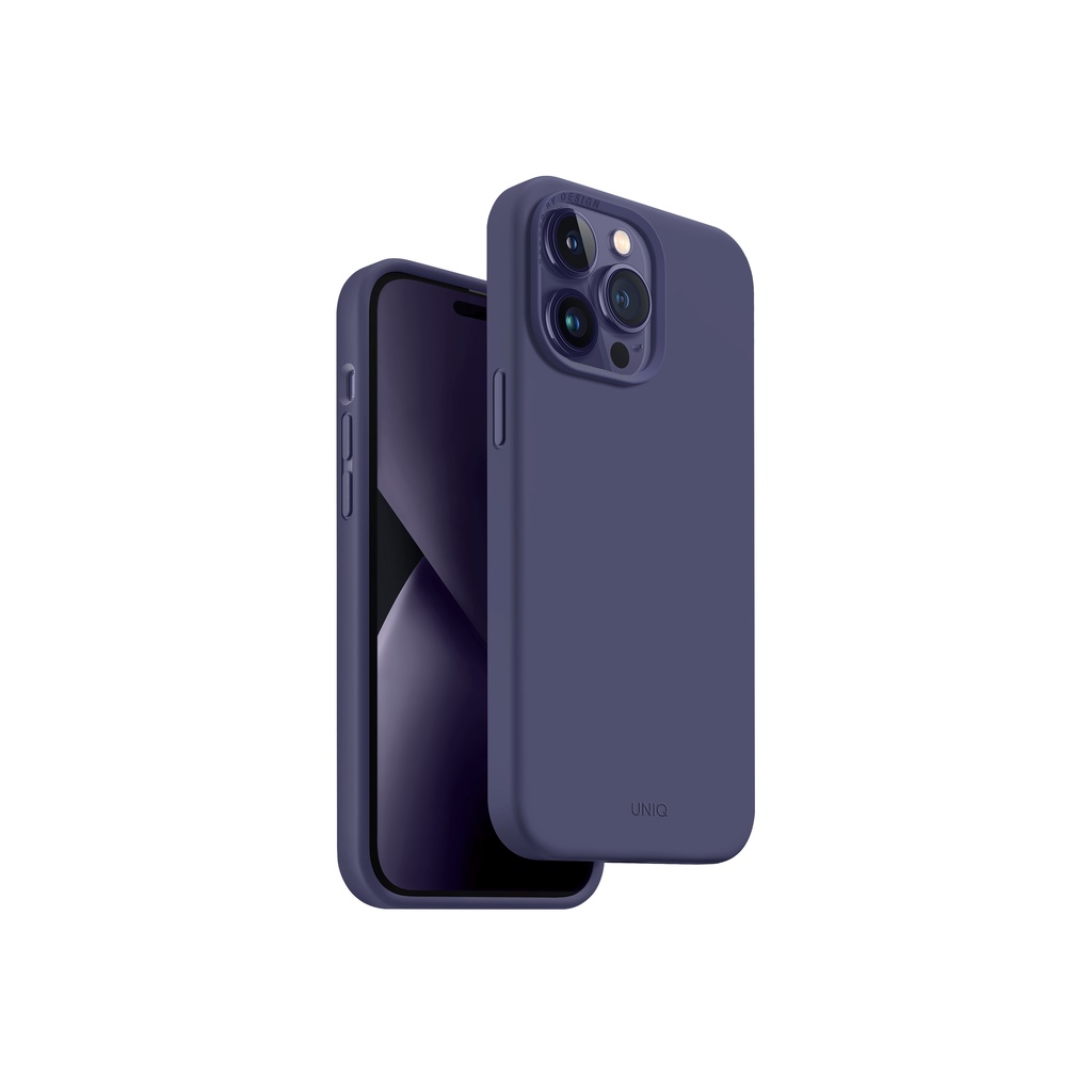 Ốp Lưng Silicone UNIQ Hybrid Lino Dành Cho iPhone 14 PRO MAX / 14 PRO