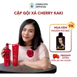 Dầu gội xả biotin collagen phục hồi hư tổn, giúp tóc suôn mượt giảm rụng tóc Nhật Bản Cherry K - Familyco