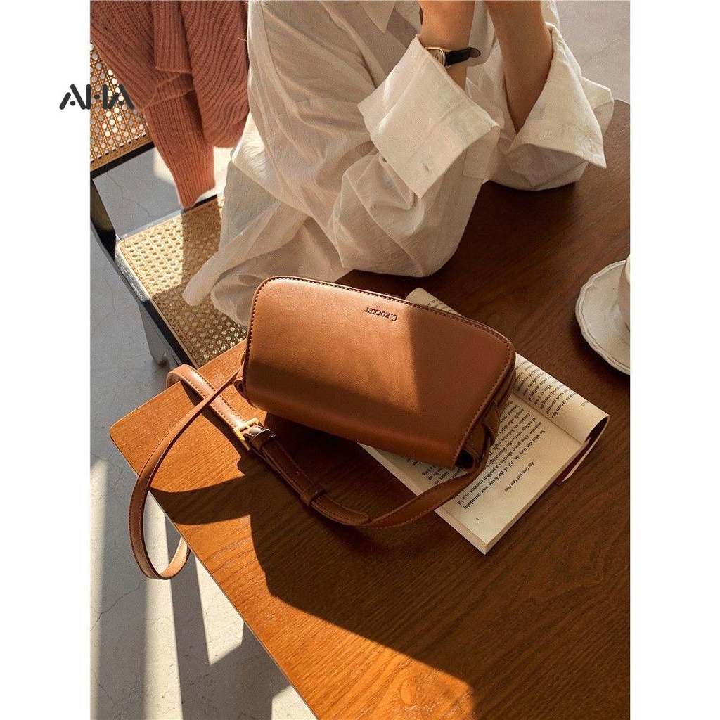 Túi đeo chéo AHA official thiết kế đơn giản thời trang theo phong cách Hàn Quốc cho nữ