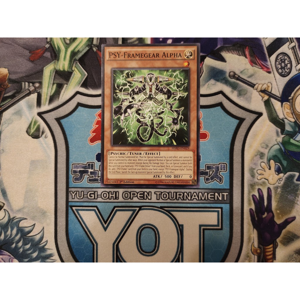 Thẻ bài Yugioh chính hãng PSY-Framegear Alpha - HSRD-EN029 - Common 1st Edition