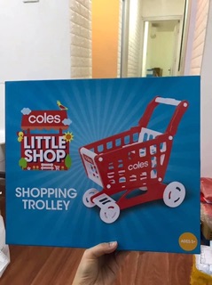 Xe đẩy siêu thị Coles cho bé