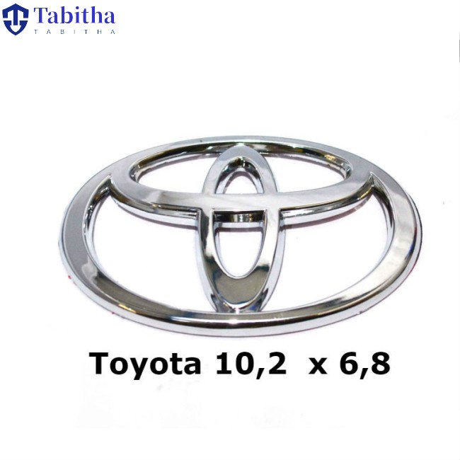 Biểu Tượng Logo Xe Hơi Tabitha Toyota CHROME