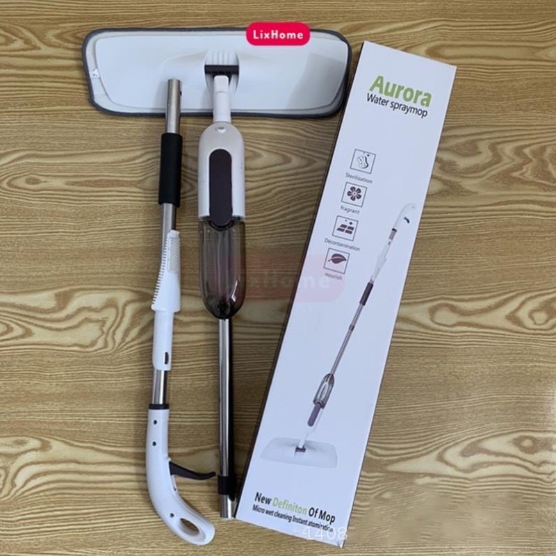 Chổi Lau Nhà Có Bình Xịt Nước Phun Sương