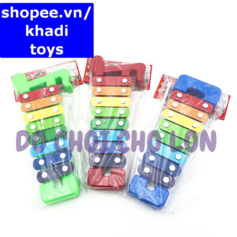 Đàn gõ Xylophone 8 thanh bằng sắt đồ chơi cho bé 30172AB