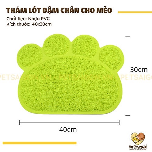 THẢM LÓT NHỰA DẬM CHÂN CHO MÈO