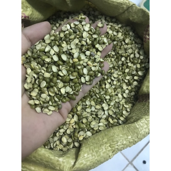 Đậu xanh cà còn vỏ khô cội bịch 500gr/1kg tuỳ chọn