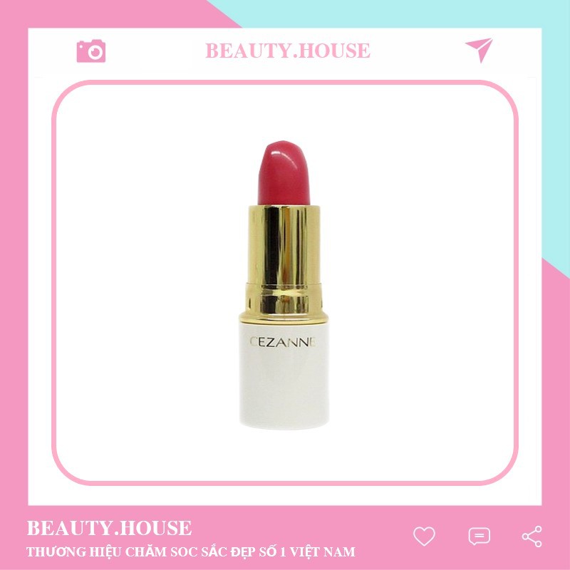 Son thỏi - Lasting Lip Color N-3.9g các màu - Cezanne - 100% tự nhiên, không chứa chì