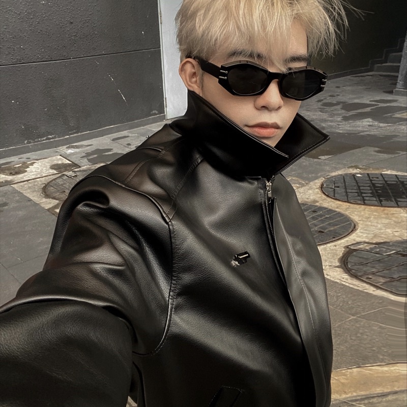 Áo khoác da WOE &quot;Ww Leather Jacket&quot;