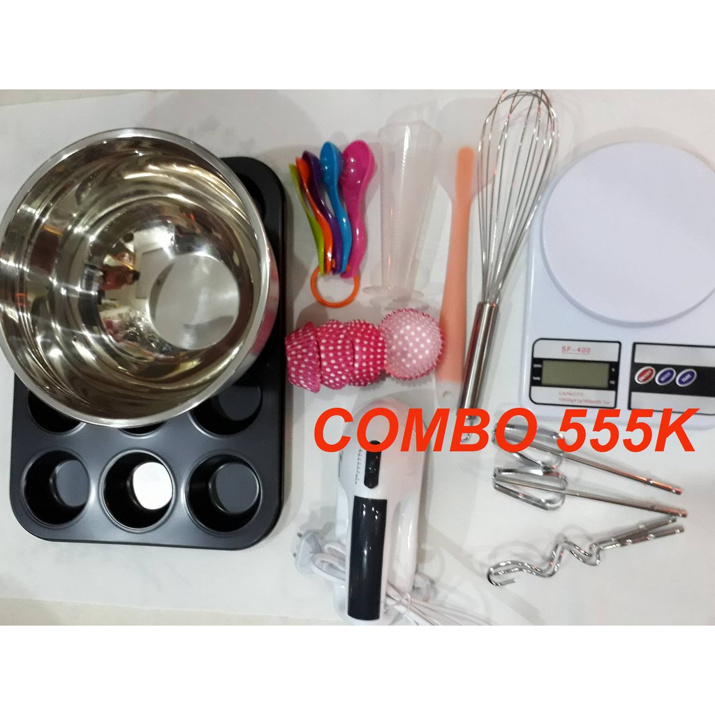 Bộ dụng cụ cơ bản ⚡ HÀNG LOẠI 1 ⚡ combo 9 dụng cụ cơ bản nhà bếp hữu ích