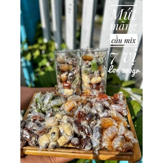 🍒🍈mứt mãng cầu mix 7 vị 500gr🫐🍎