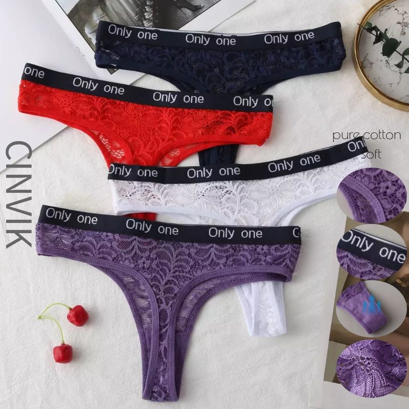 Quần Lót Ren Xuyên Thấu Thời Trang Quyến Rũ Dành Cho Nữ