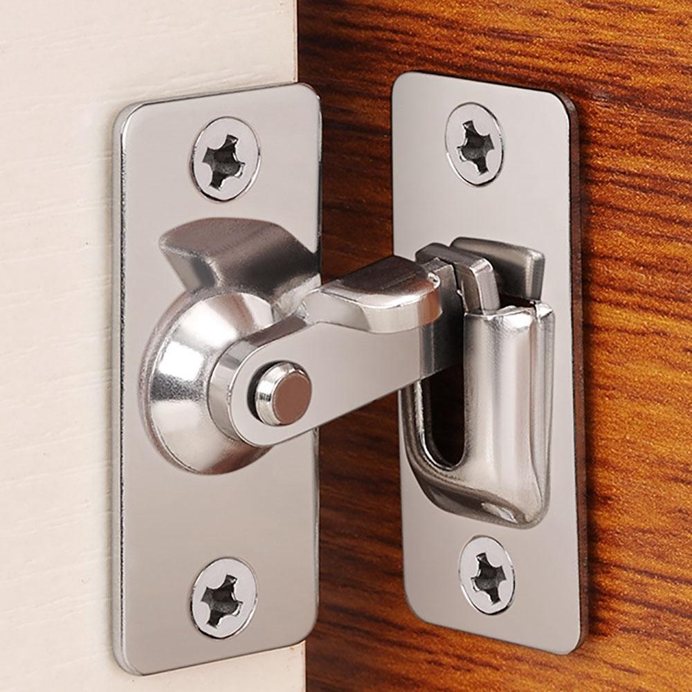 Bộ Khóa Cửa Góc 90 Độ Bằng Thép Không Gỉ