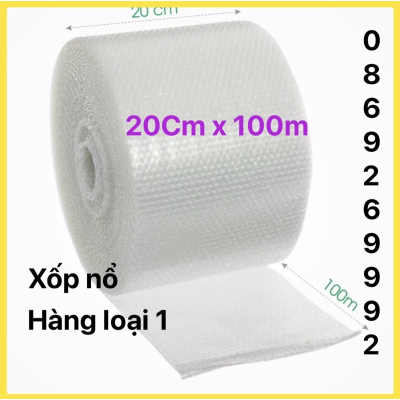 xốp nổ 20cm x 100m rẻ vô địch có freeship