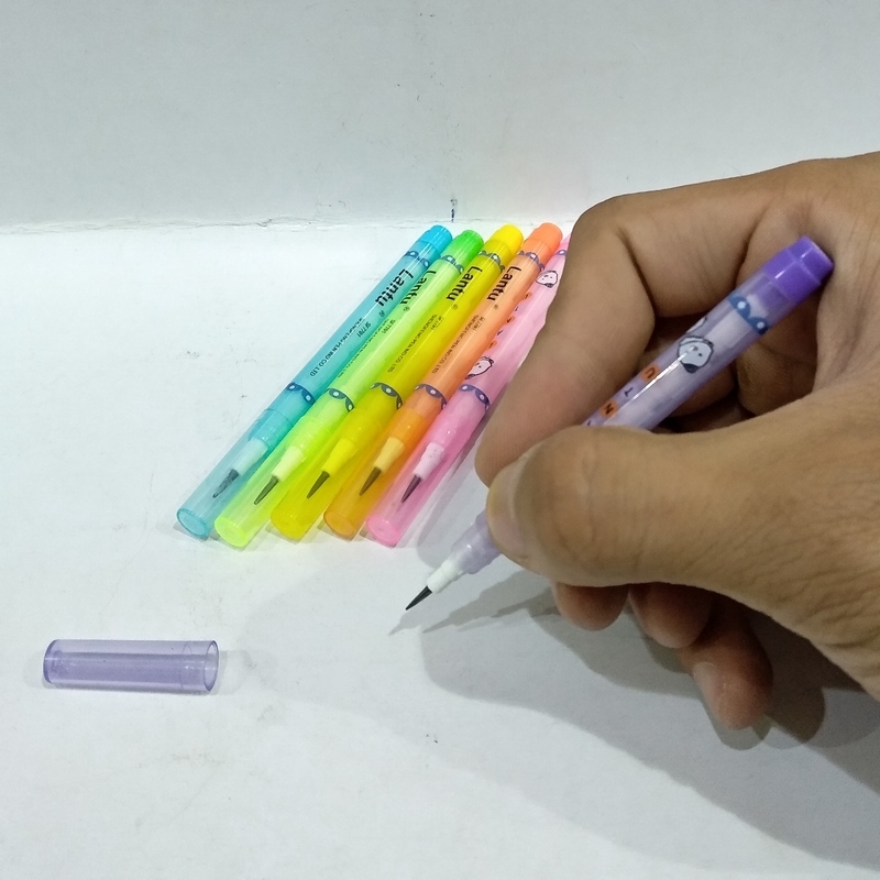 Vỉ 6 Bút Chì Khúc LanTu (Mẫu Màu Giao Ngẫu Nhiên)