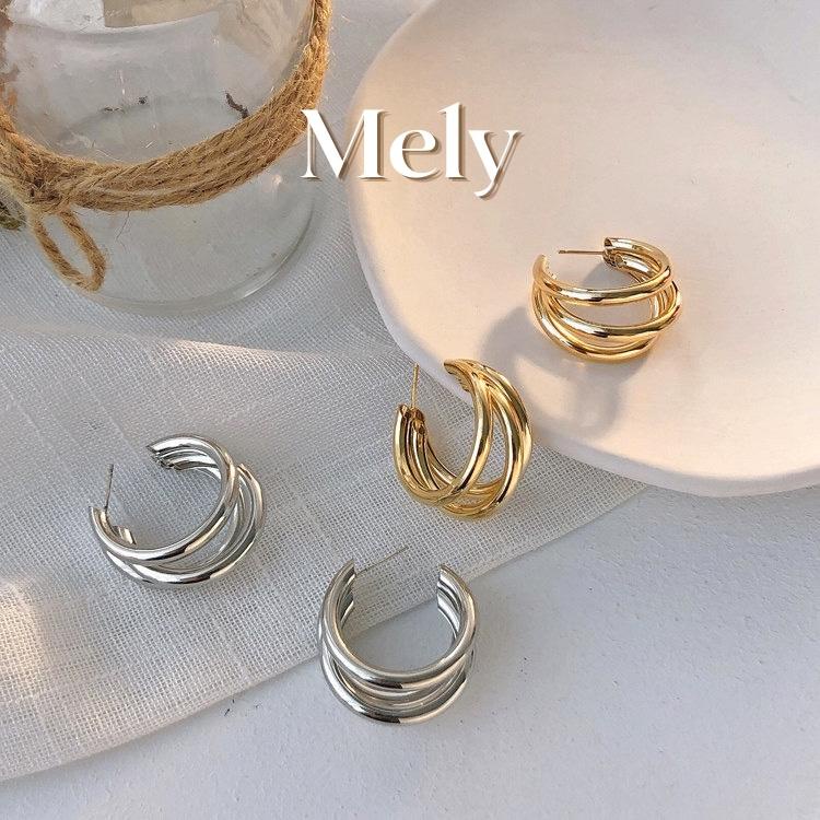 Bông tai Hàn Quốc cá tính hiện đại dành cho nữ - MELY 802