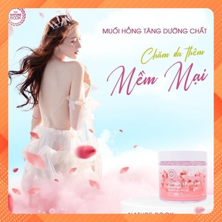 Hàng chính hãng - muối tắm muối hồng himalya the nature book