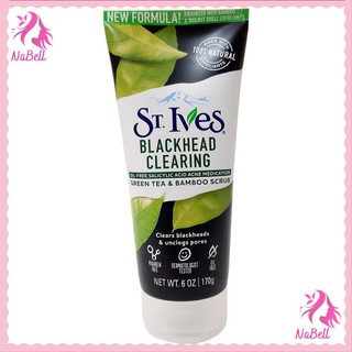 Sữa Rửa Mặt Tẩy Da Chết Trà Xanh ST.IVES 170G