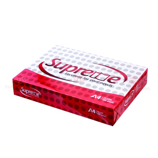 Giấy Supreme 70 A4 500 tờ