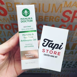 Gel dành cho da mụn Manuka Doctor ApiClear Manuka & Tea Tree Antiseptic Gel