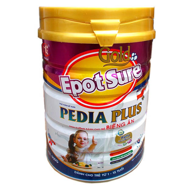 SỮA DÀNH CHO TRẺ BIẾNG ĂN THẤP CÒI EPOTSURE PEDIA 900GR