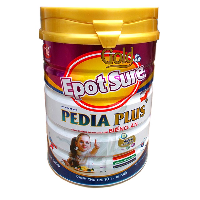 SỮA DÀNH CHO TRẺ BIẾNG ĂN THẤP CÒI EPOTSURE PEDIA 900GR