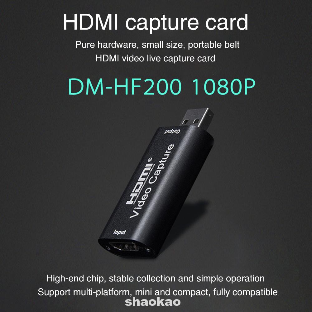 Thẻ tiếp hợp HDMI cổng USB để quay video live stream chơi game tiện dụng | BigBuy360 - bigbuy360.vn