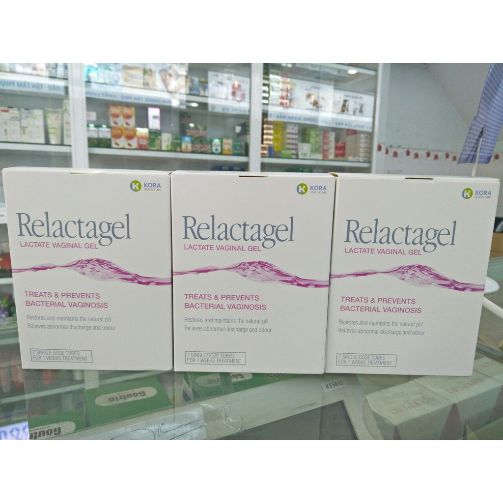 ( Chính Hãng ) Gel Relactagel Hộp 7 Tuýp X 5Ml