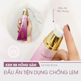 Kem bb hồng sâm the nature book