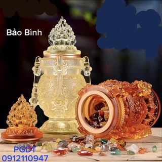 Bảo Bình liuli đựng xá lợi - pháp bảo