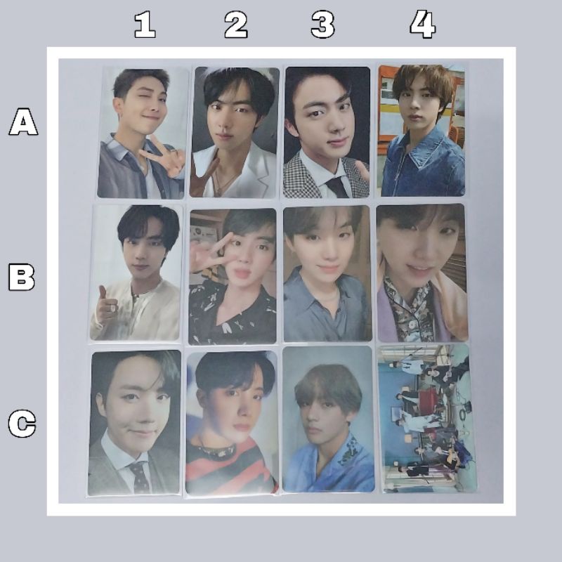 PHOTOCARD BTS BO GÓC OFF TRANG TRÍ PHÒNG ỐC