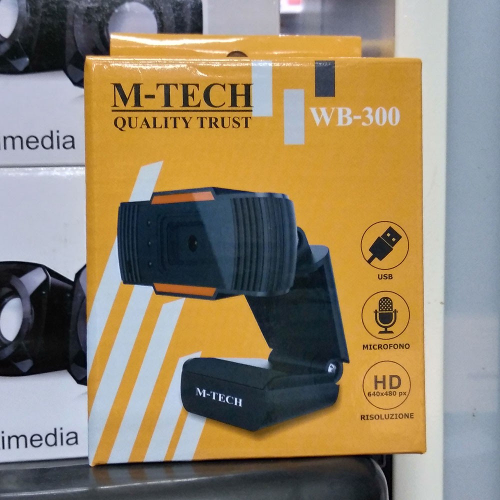 Webcam Máy Tính Pc M-tech Wb300 480p | BigBuy360 - bigbuy360.vn