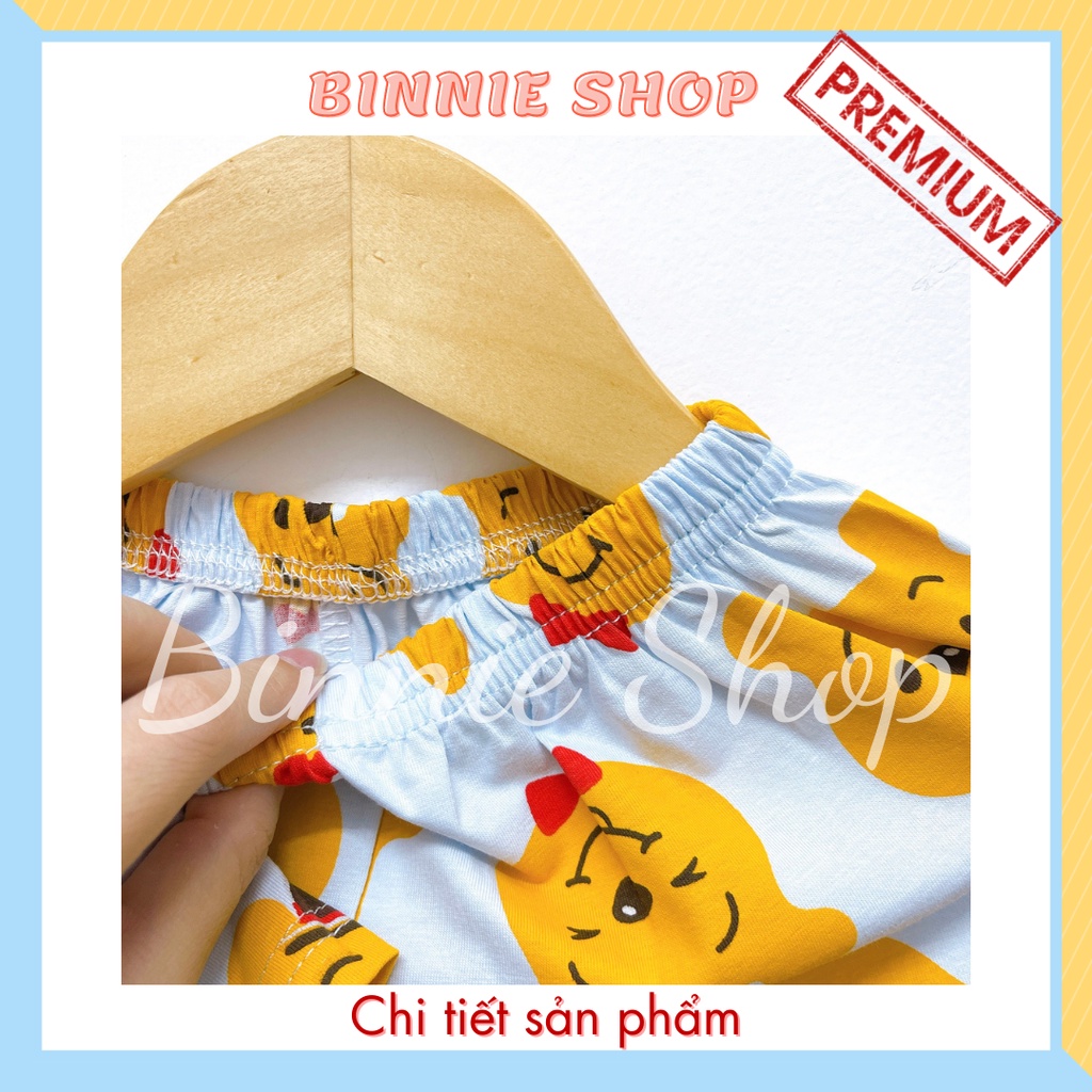 Set quần áo tay ngắn bé trai 8-16kg (0-3 tuổi) chất thun cotton xuất hàn mịn mát Đồ bộ bé trai BINNIE SHOP KTN3