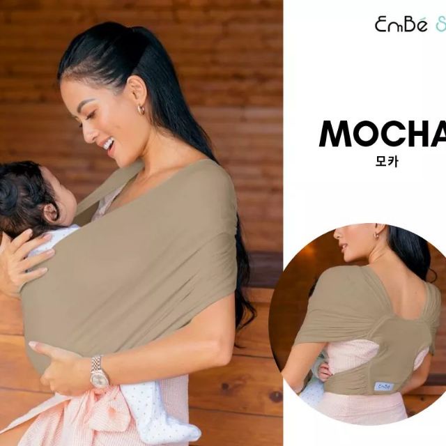 Địu Vải Em Bé Sling Dòng Flex Và Flex Plus chịu lực lên đến 20Kg Đủ Màu Cho Bé Từ 0 Đến 24 Tháng Tuổi - Herbaby