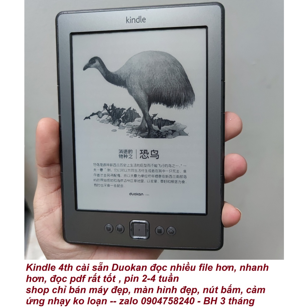 Máy đọc sách kindle basic 8th-10th