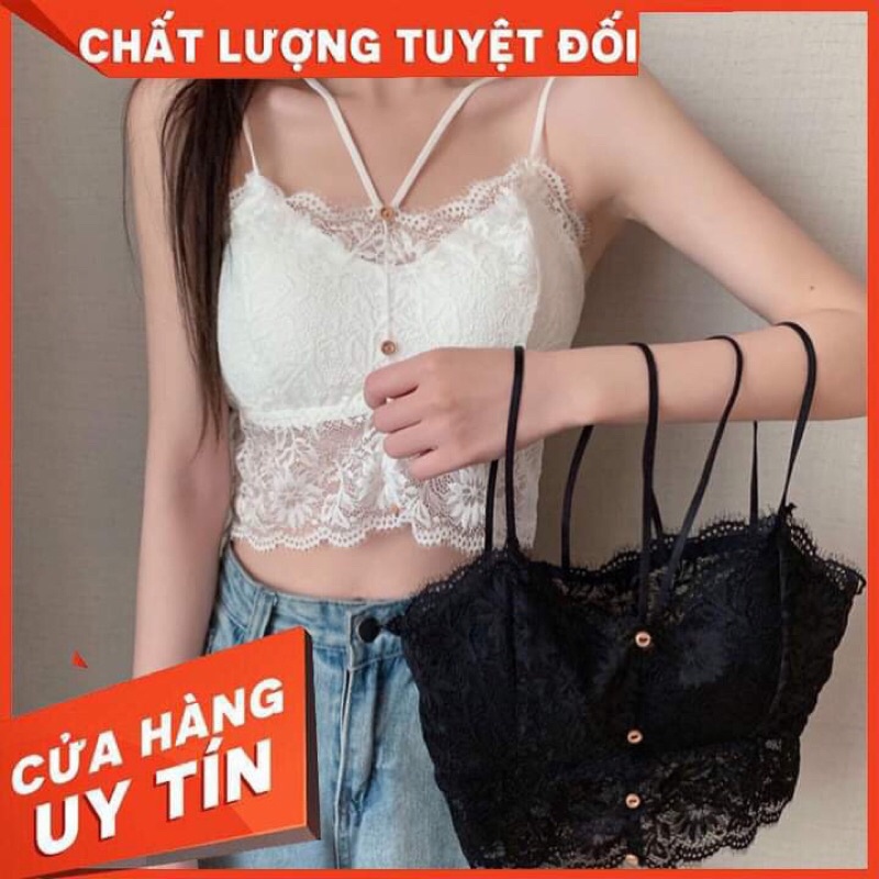 Áo Ren Siêu Xinh Xắn Với Các Màu Đơn Giản Dễ Sử Dụng - Mút Nhẹ Nhàng Nâng Ngực - Giặt Máy Thoải Mái - Feesize Dễ Mặc !!!