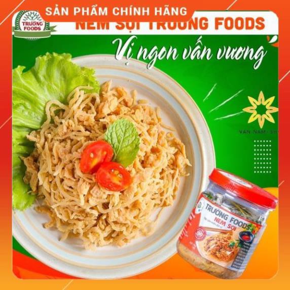 Nem Sợi Trường Foods Đặc Sản Thịt Chua Thanh Sơn Phú Thọ Hộp 250Gr Đặc sản Việt