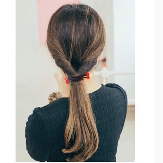 Chun buộc tóc, dây cột tóc hạt charm SC19