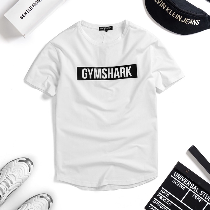 ÁO TAY NGẮN GYMSHARK - ÁO CỘC TAY GYMSHARK THUN COTON CAO CẤP CÓ GIẢN TỐT