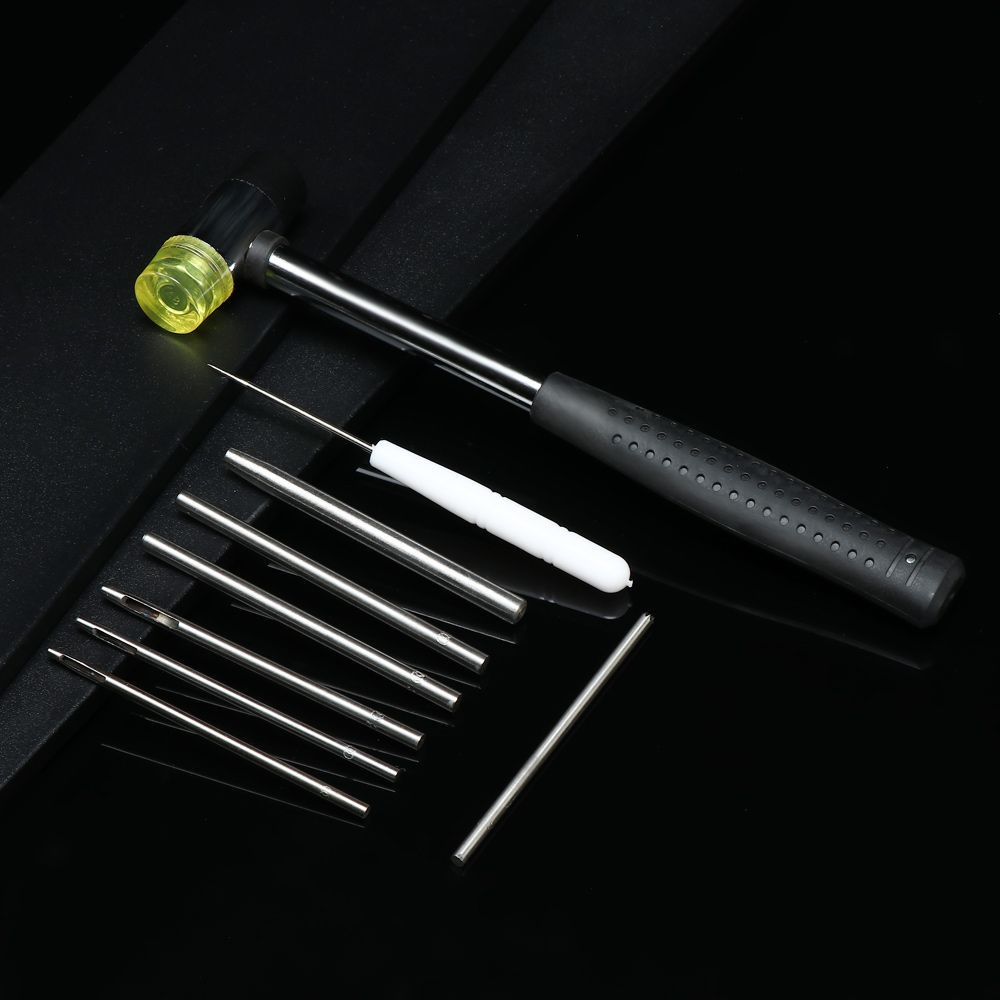 Dụng cụ đục lỗ gắn đinh tán mini hình nấm cho túi/ giày búp bê nhiều kiểu tùy chọn