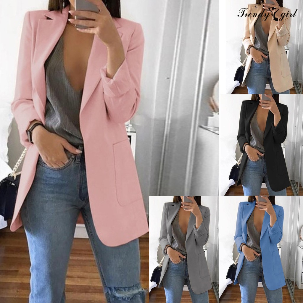 Áo Khoác Blazer Thời Trang Công Sở Cho Nữ