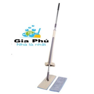 Cây lau nhà tự vắt Spin Mop ưu việt Gia Phú ( giao màu ngẫu nhiên )