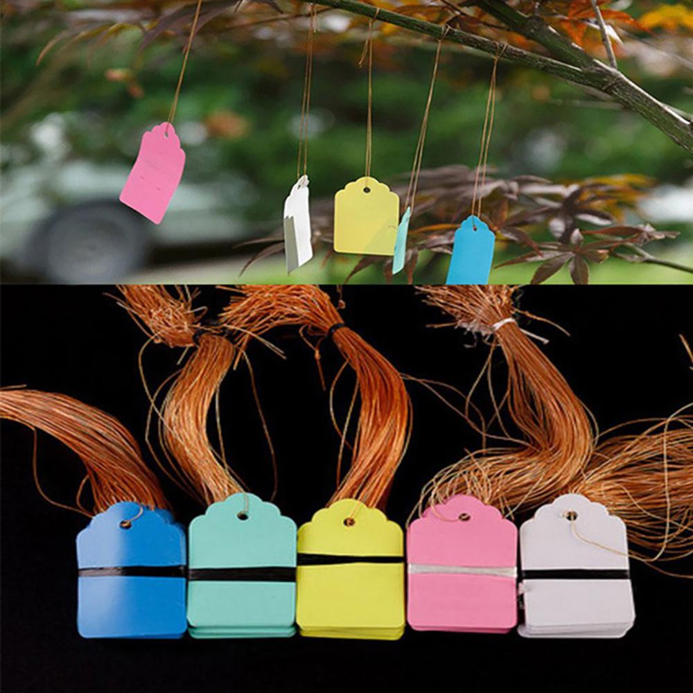 LONTIME Set 100 Thẻ Đánh Dấu Cây Trồng