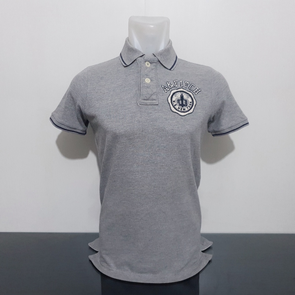 Áo Thun Polo Abercrombie & FITCH Rộng 47Cm Chính Hãng 100%