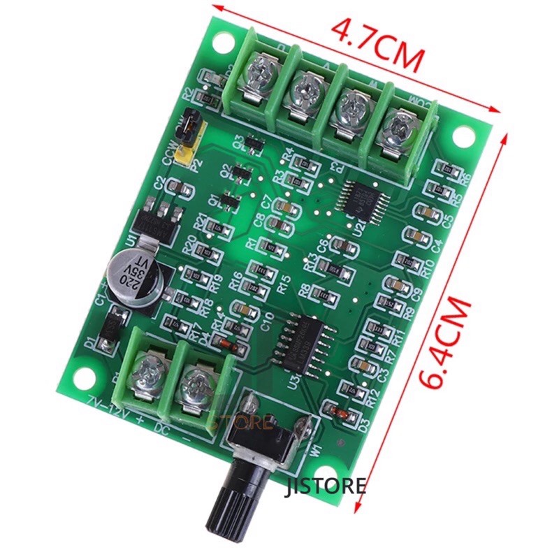 Mạch Điều Khiển Động Cơ Không Chổi Than Brushless BLDC motor controller 5-12V 30W