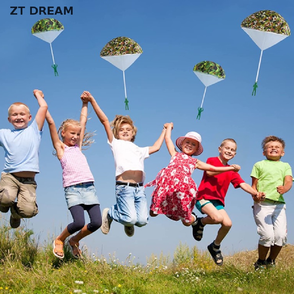 Đồ Chơi Lính Nhảy Dù Mini Màu Rằn Ri Quân Đội ZTD 07